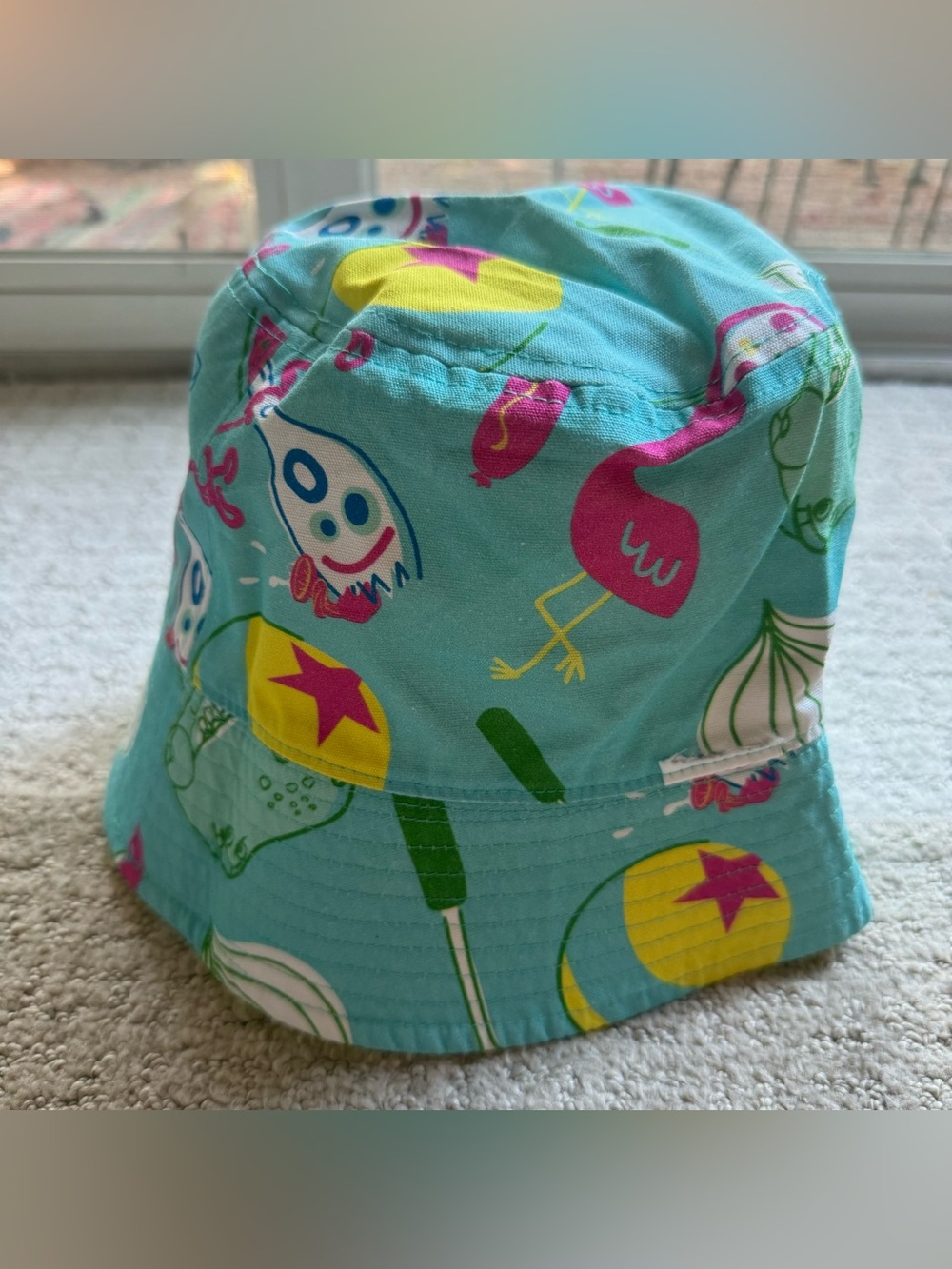 Disney Parks Toy Story Forky Reversible Chillin’ Grillin’ Summer Bucket Hat
